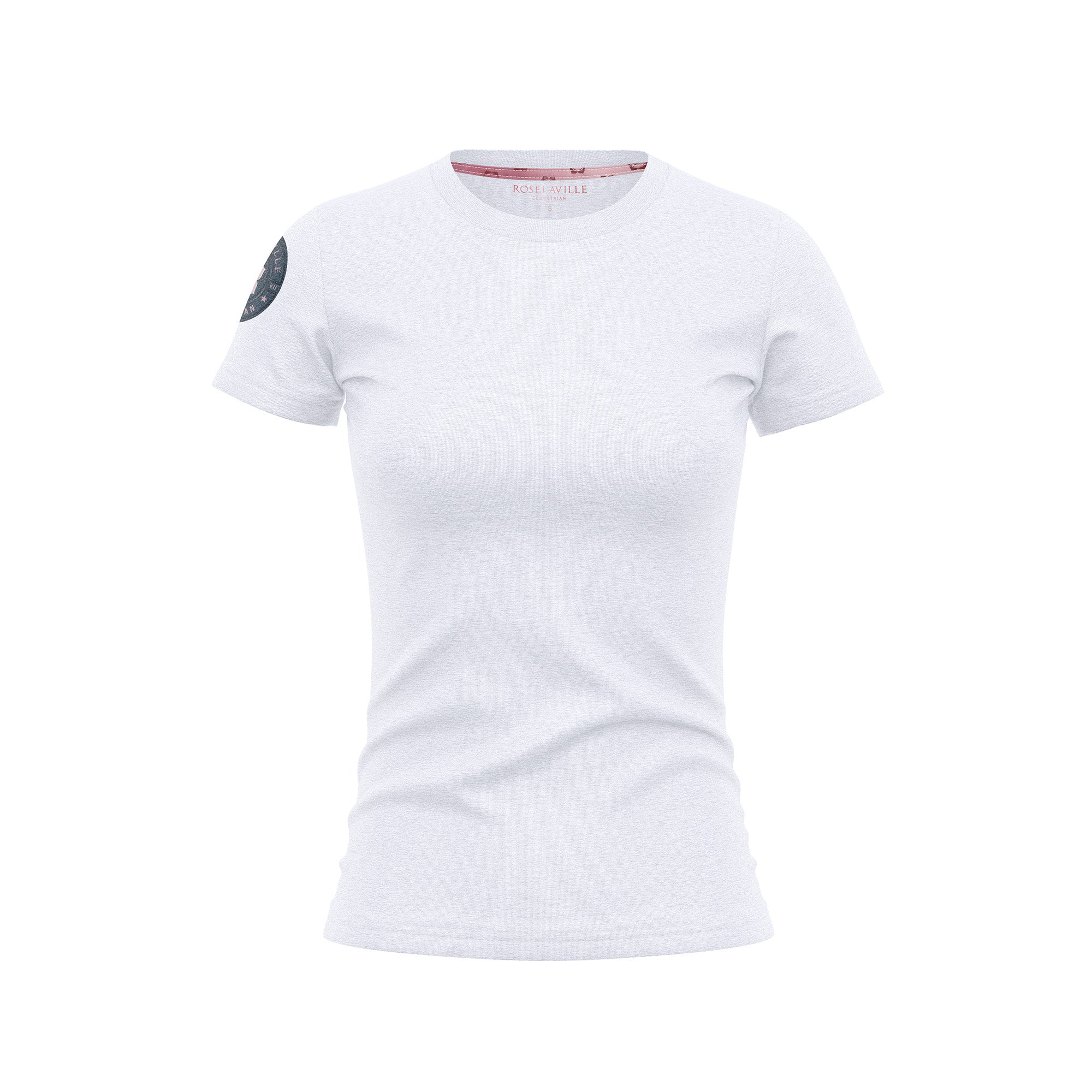 RL signature plain tee White